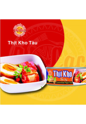 Caramelized vegan pork